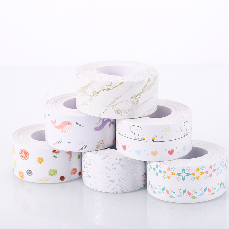 水槽美缝贴边条底座防水贴密封贴遮边缘贴纸洗漱台窗户缝厕所厨房,淘宝优惠券,粉丝福利购,淘宝优惠卷