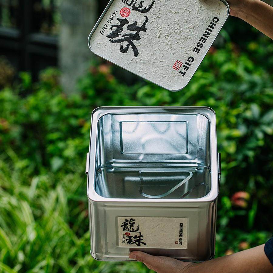 茶叶通用箱普洱茶龙珠陈皮白茶1公斤装储存陈列收纳10升加厚铁皮,淘宝优惠券,粉丝福利购,淘宝优惠卷