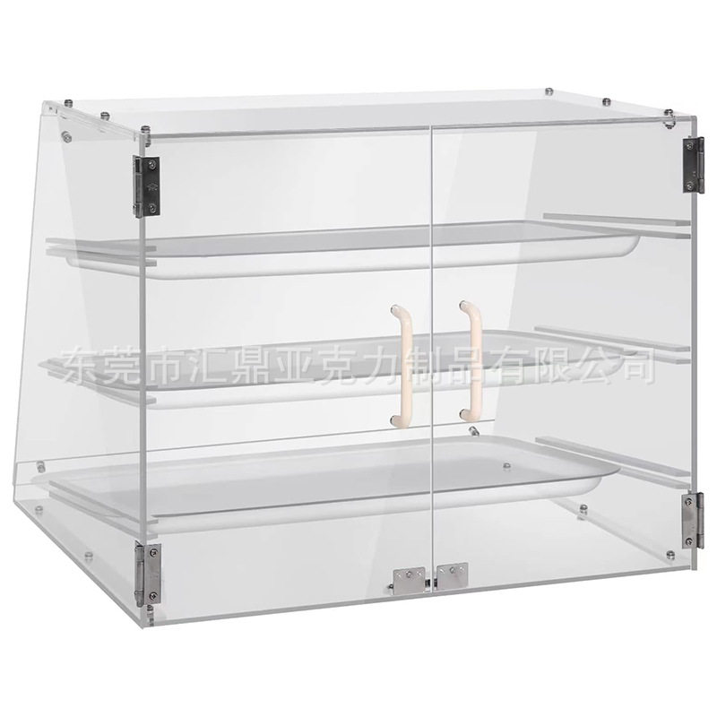 跨境透明亚克力面包展示柜 组装式多层食品收纳架 蛋糕甜品陈列架,淘宝优惠券,粉丝福利购,淘宝优惠卷