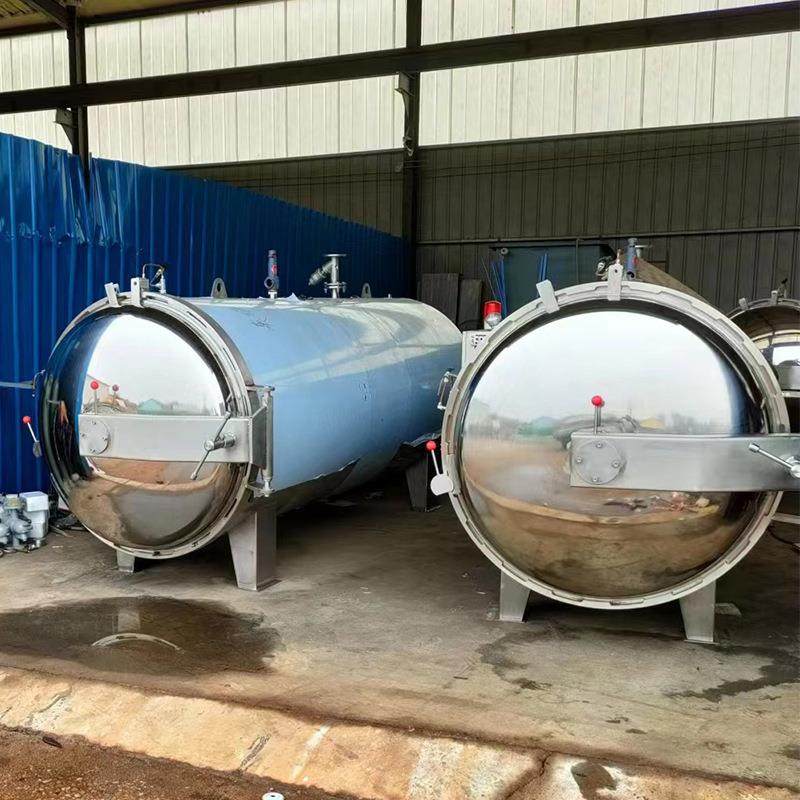 热销食用菌蘑菇深加工杀菌釜肉类全自动旋转杀菌机三锅串联杀菌锅,淘宝优惠券,粉丝福利购,淘宝优惠卷