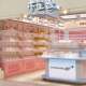 Cultural and creative gift store display cabinets, customized boutique jewelry store design and decoration, product display cabinets, whole store output
