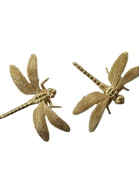 黄铜蜻蜓 抽屉 柜门 衣柜 橱柜 酒柜 书柜 鞋柜 拉手 把手