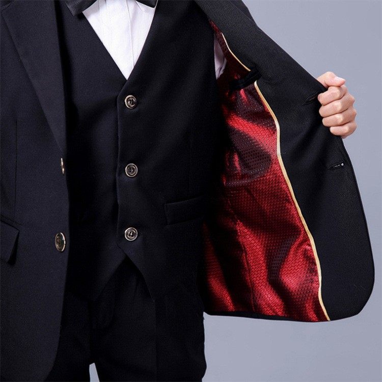 2025新款韩版儿童小西装套装花童外套主持人男孩礼服大童宝宝,淘宝优惠券,粉丝福利购,淘宝优惠卷