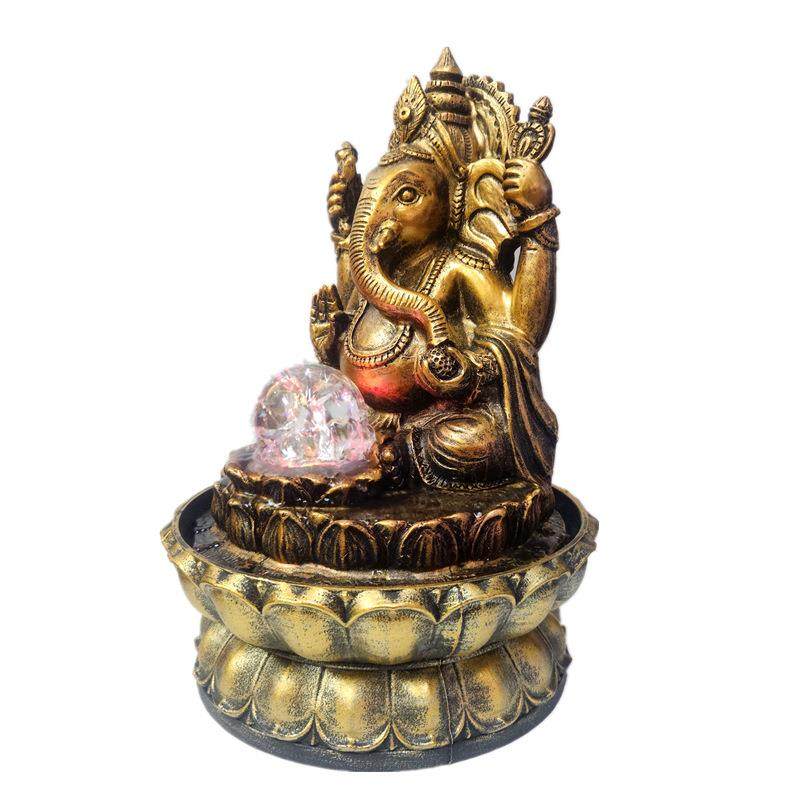 跨境新款 东南亚泰国神像佛像流水摆件树脂工艺品,淘宝优惠券,粉丝福利购,淘宝优惠卷