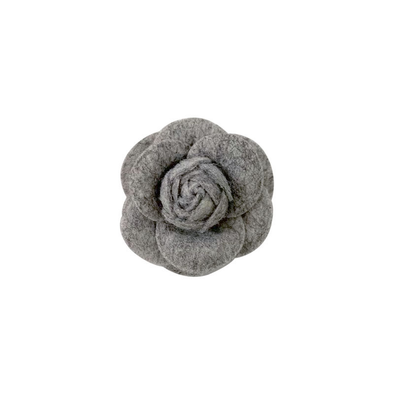 韩版手工山茶花胸针女小香风花朵胸花高级感中古西装毛衣配饰别针,淘宝优惠券,粉丝福利购,淘宝优惠卷