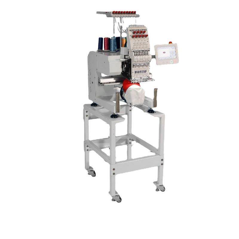 单头9针电脑绣花机成衣帽子刺绣机全自动高速迷你小型刺绣机器,淘宝优惠券,粉丝福利购,淘宝优惠卷