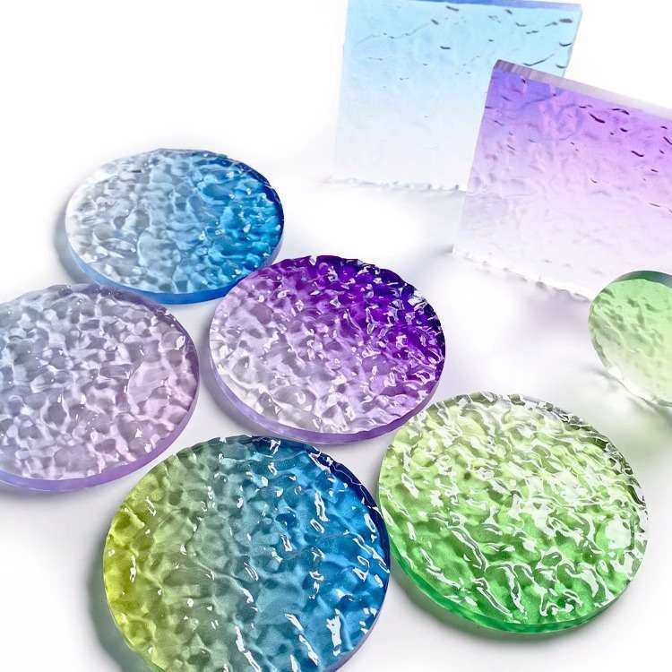 磨砂透明渐变亚克力板炫彩色隔断板条纹屏风设计广告招牌装饰,淘宝优惠券,粉丝福利购,淘宝优惠卷