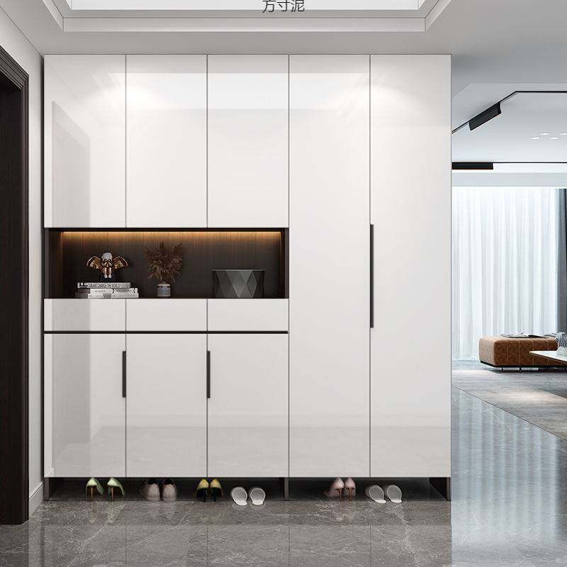 进门玄关柜鞋柜一体靠墙家用门口大容量简约现代轻奢入户储物,淘宝优惠券,粉丝福利购,淘宝优惠卷
