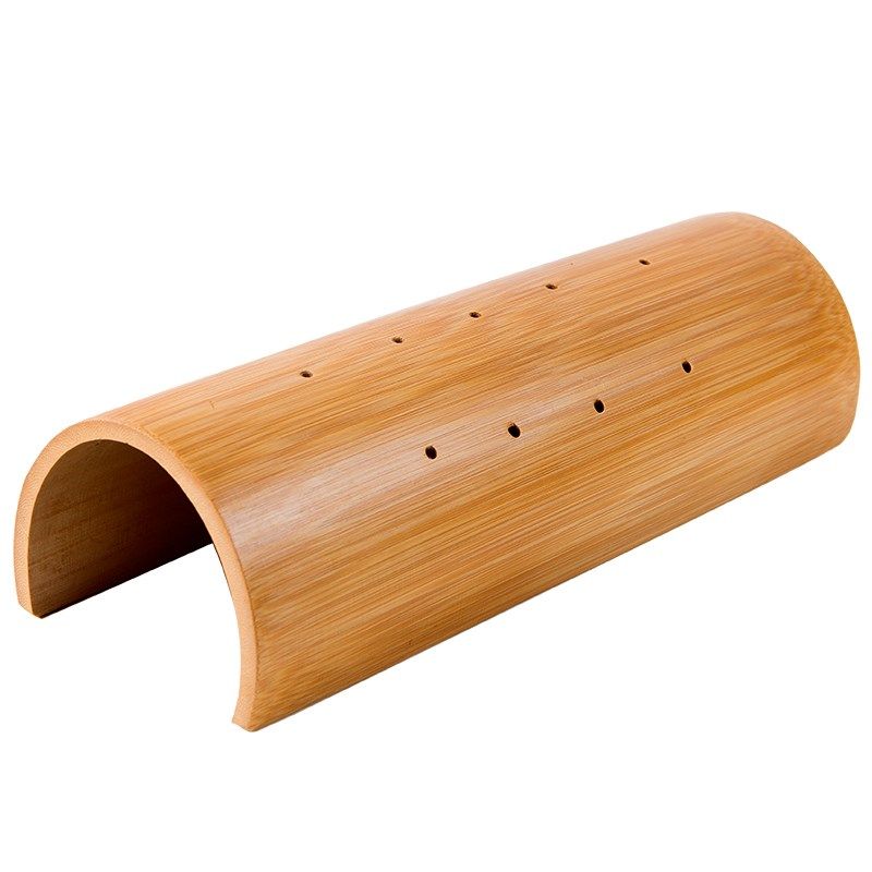 天然楠竹枕头硬枕头护颈椎拉伸U型枕去富贵包专用睡觉枕头竹腰枕,淘宝优惠券,粉丝福利购,淘宝优惠卷