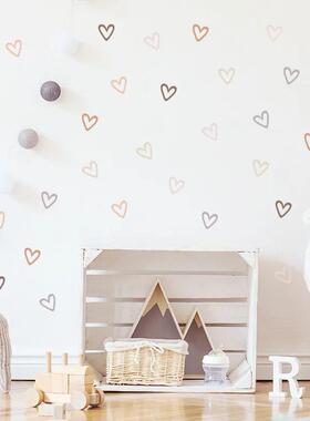 36pcs Heart Shape rendy Boho Style Wall ers Bohemian Wall De