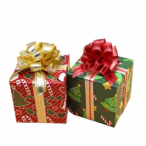 10pcs Christmas wrapping paper Gift packing paper wrapper - 图2