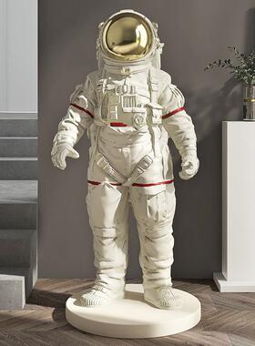 宇航员大型落地摆件北欧客厅玄关电视柜旁办公室摆设乔迁开业送礼