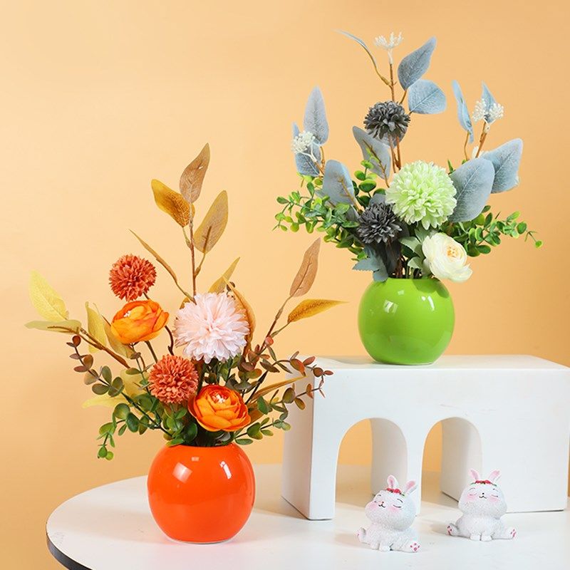 仿真花艺超市美陈摆件干花束家居餐桌摆花玄关客厅假花装饰花摆设,淘宝优惠券,粉丝福利购,淘宝优惠卷