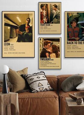 Classic Movie TV Collection Retro Posters Poster Cafe Decor