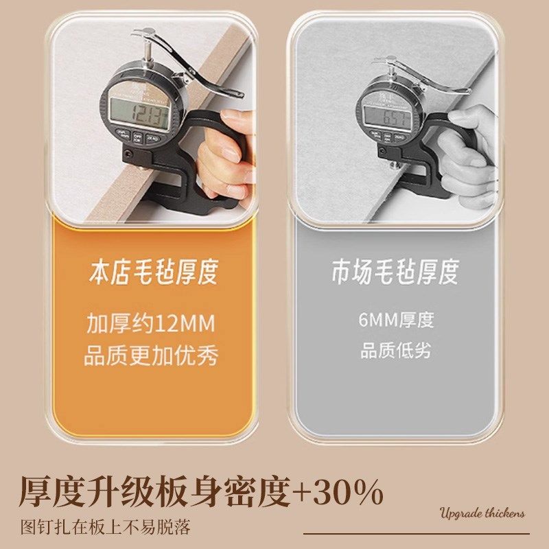 毛毡墙贴照片墙相框墙面装饰创意留言板软木毛毡板客厅,淘宝优惠券,粉丝福利购,淘宝优惠卷