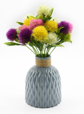 5pcs Plastic Dandelion Vase for Home Decoration Accessories