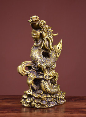 铜龙飞龙在天龙凤呈祥摆