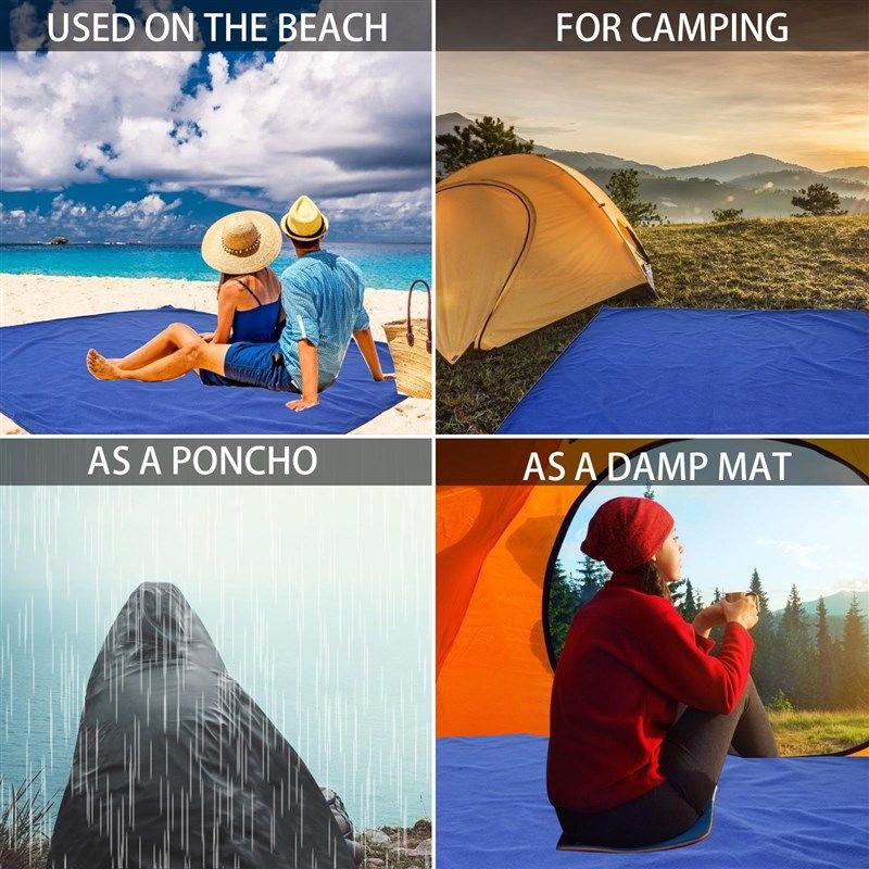 便携多功能耐磨防水野餐垫防寒保暖抓绒帐篷地垫露营登山野餐沙滩,淘宝优惠券,粉丝福利购,淘宝优惠卷