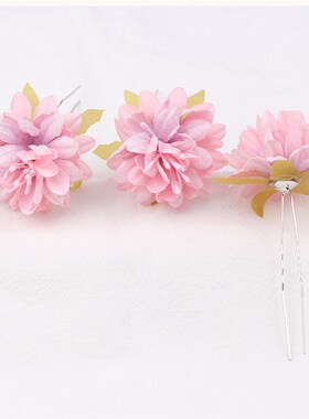 Wedding Bridal Prom flower hair clips pins Party Bridal Hair