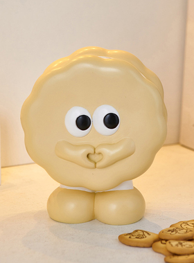 2023新款儿童饼干存钱罐摆件创意只进不出硬币储蓄罐储钱罐男孩女