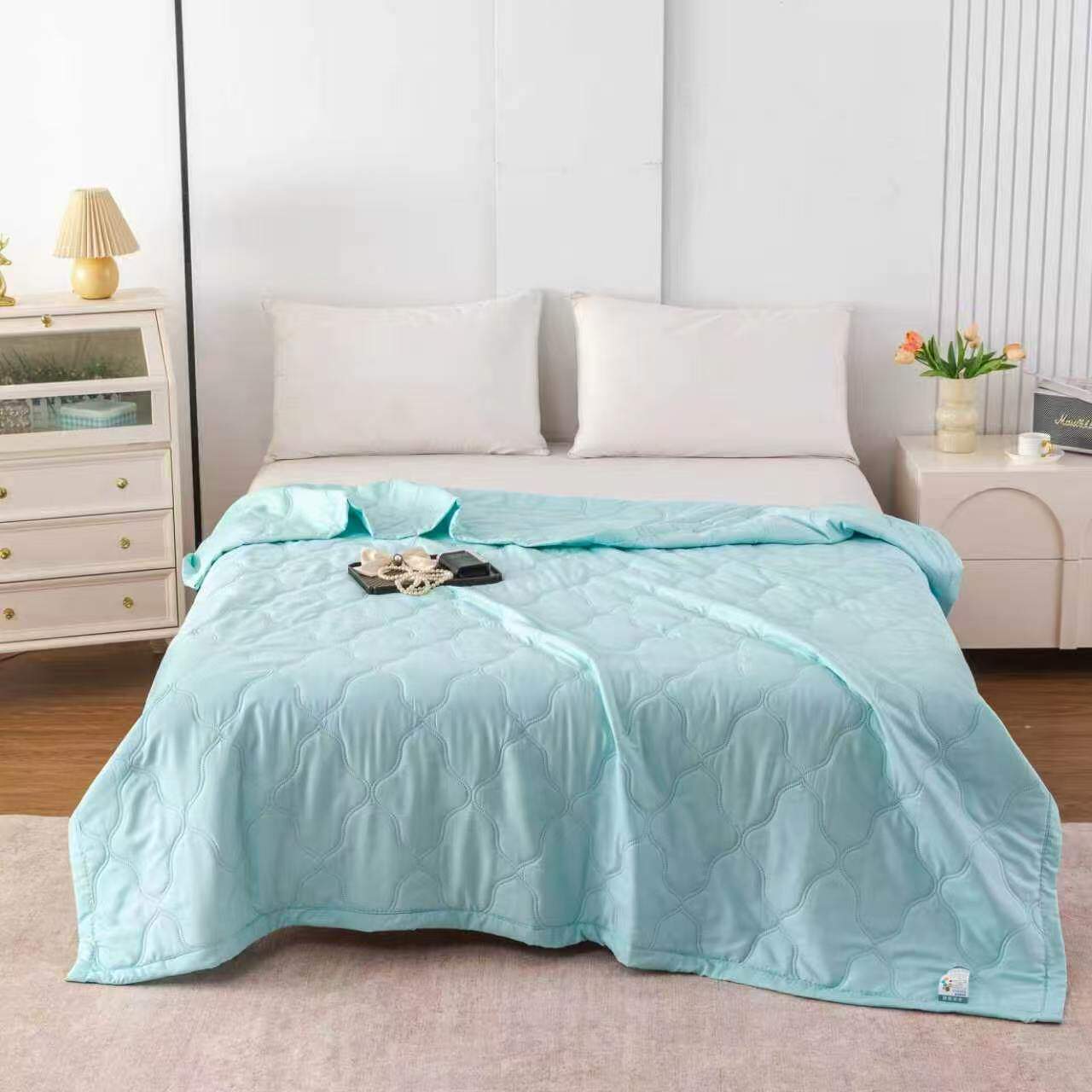 2026新款冰结夏凉被空调被夏季单人双人学生宿舍大床被免套特价05