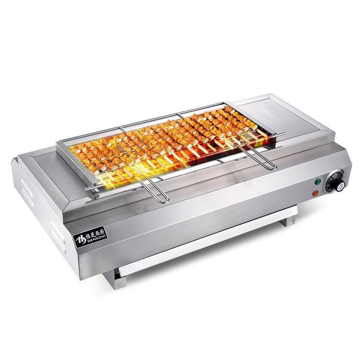 不锈钢商用烧烤炉电热烧电家用烤肉机烤串机普通电压其他厨房电器,淘宝优惠券,粉丝福利购,淘宝优惠卷