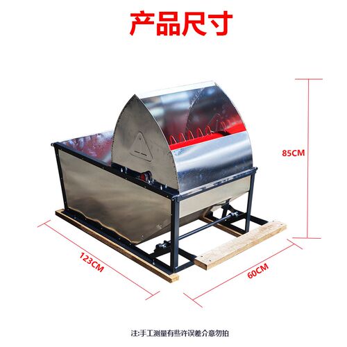 升级款不锈打谷机脚踩水稻脱粒机轻便农用水稻收割人力稻谷脱粒机 - 图2