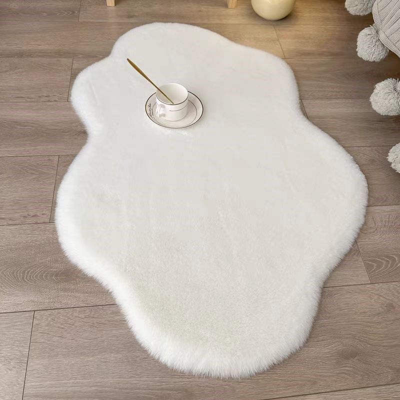 白色兔毛绒云朵地毯少女卧室床边地垫客厅镜前毛垫衣帽间飘窗垫,淘宝优惠券,粉丝福利购,淘宝优惠卷