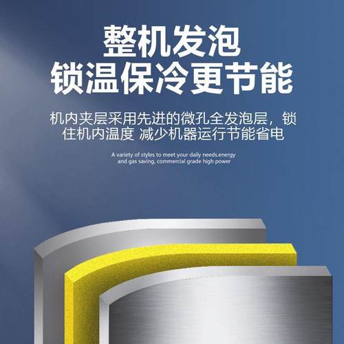 四门冰箱商用六门冷藏冷冻双温大容量厨房立式开门冷柜冰柜 - 图2