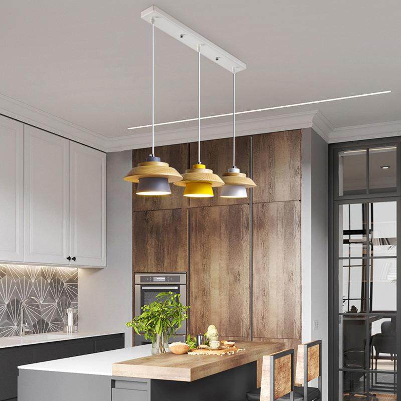 蘑菇灯现代简约彩色餐厅吧台连锁店led吊灯 北欧设计师幼儿园吊灯,淘宝优惠券,粉丝福利购,淘宝优惠卷