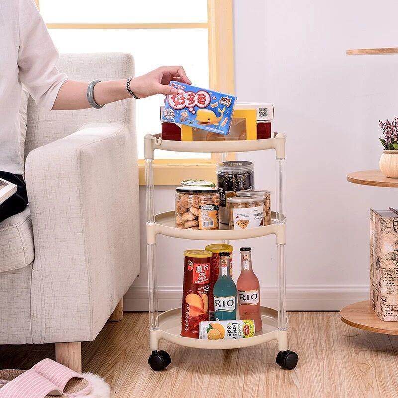 A6L多层落地锅收纳架子圆形放锅架厨房客厅置物架浴室转角储物整,淘宝优惠券,粉丝福利购,淘宝优惠卷