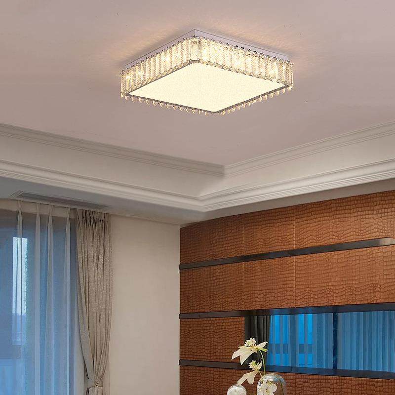 客厅灯LED吸顶灯卧室灯现代简约儿童房灯房间灯北欧水晶灯具,淘宝优惠券,粉丝福利购,淘宝优惠卷