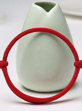 Lucky Red Rope Bracelet Women Men Handmade Woven String Brac