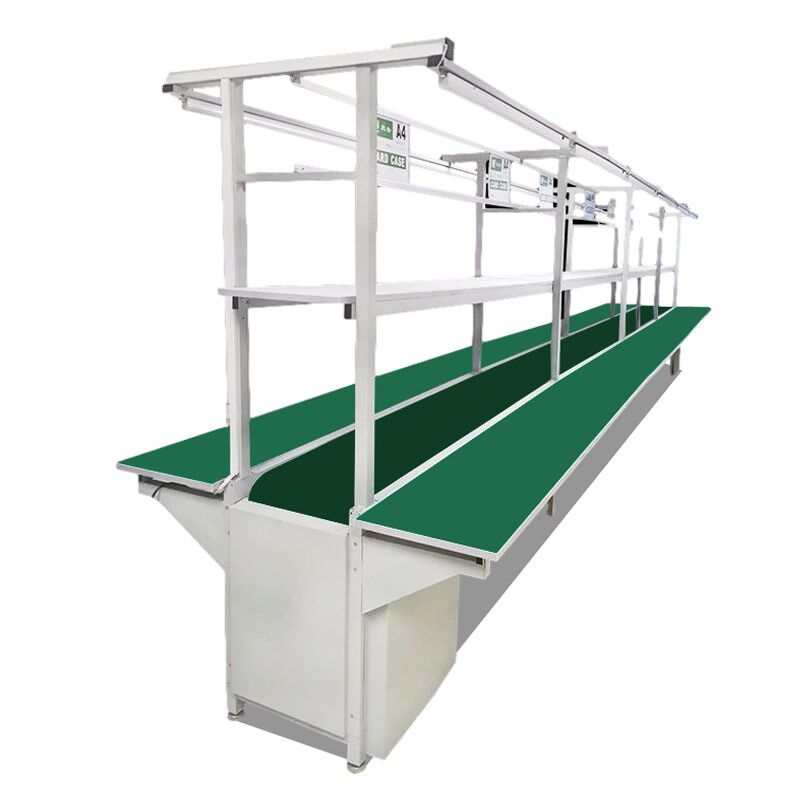 流水线输送带车间自动化插件装配拉线生产传送带防静电工作台,淘宝优惠券,粉丝福利购,淘宝优惠卷