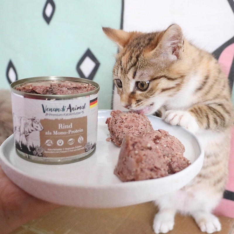 德国Venandi猫罐头12罐200g纯肉无谷成幼猫主食罐湿粮进口猫粮,淘宝优惠券,粉丝福利购,淘宝优惠卷