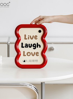 EMITDOOG客厅桌面氛围摆件家居高级感玄关入户电视柜奶油风装饰品