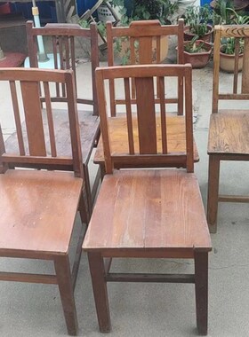 怀旧老物件老椅子老式农村旧家具实木小板凳民俗复古摆件装饰