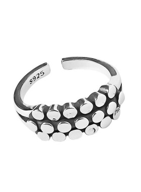 Multi-layer round bead open index finger ring fashion retro