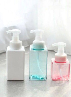 Foaming Soap Dispenser Refillable Pump Bottle Plastic for