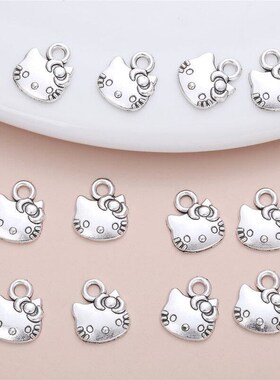 50PCS cate Lovly Kitten Accessories Charm for Womens Person