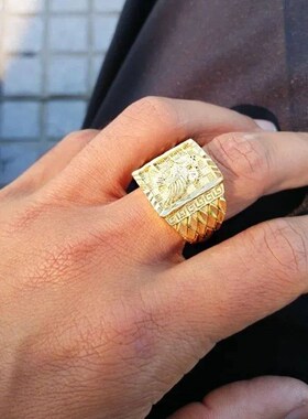 Eagle Collection ! Domineering Metal Eagle Mens Ring Punk S