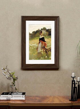 Wooden photo frame wall aA4 paper frame 4k 8K open frame