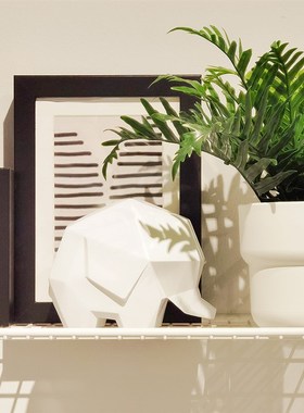 White Design--Z Design创意大象树脂摆件家居客厅卧室办公装饰