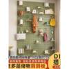 Desk storage wall Nordic wall decoration wall rack hanging board entrance storage rack hole board display rack