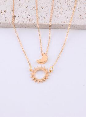 PendantSimple Holiday Style Elegant Retro Double Stack Weari