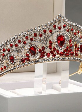 Bride Luxury Crown Artificial Crystal Sweet Birthday