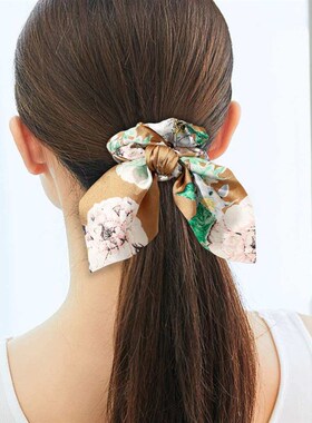 Antique Fairy Mori Girl Elegant Strap Hair Ring Small Fresh