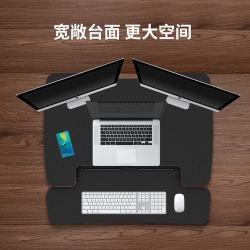 何同学推荐乐歌M2M/S办公升降桌台子电脑桌支架增高显示器工作台 - 图2
