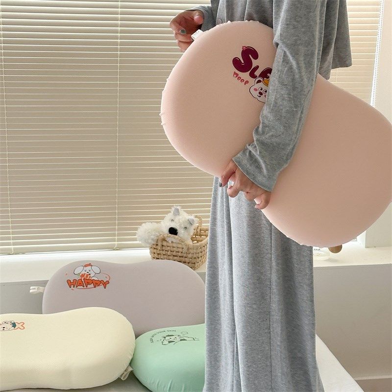 猫肚子枕头记忆棉肚皮女超柔护颈椎睡觉专用睡眠单人猫腹头枕冰丝,淘宝优惠券,粉丝福利购,淘宝优惠卷