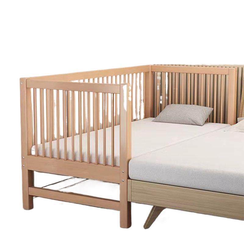 榉木儿童床拼接大床带护栏单人男孩加宽婴儿宝宝床边小床实木,淘宝优惠券,粉丝福利购,淘宝优惠卷